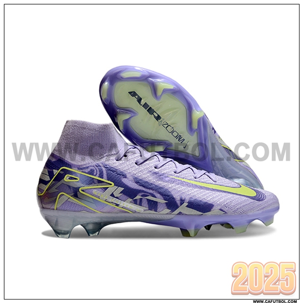 Nike Botas De Fútbol Air Zoom Mercurial Superfly IIX Elite FG Violeta