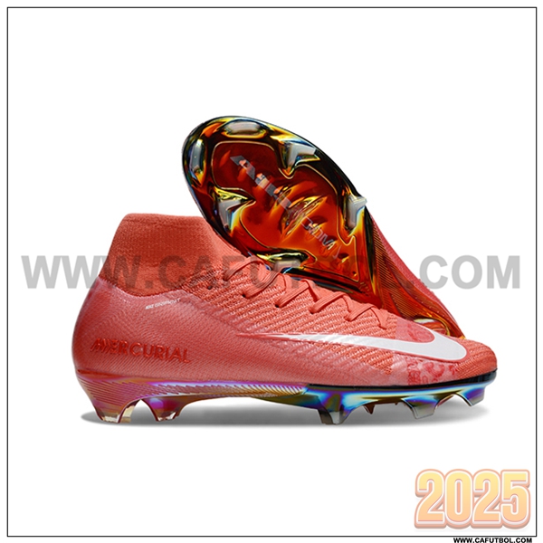 Nike Botas De Fútbol Air Zoom Mercurial Superfly IIX Elite FG Naranja/Blanco