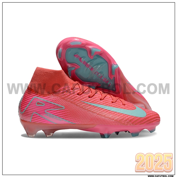 Nike Botas De Fútbol Air Zoom Mercurial Superfly IIX Elite FG Rosa/Azul