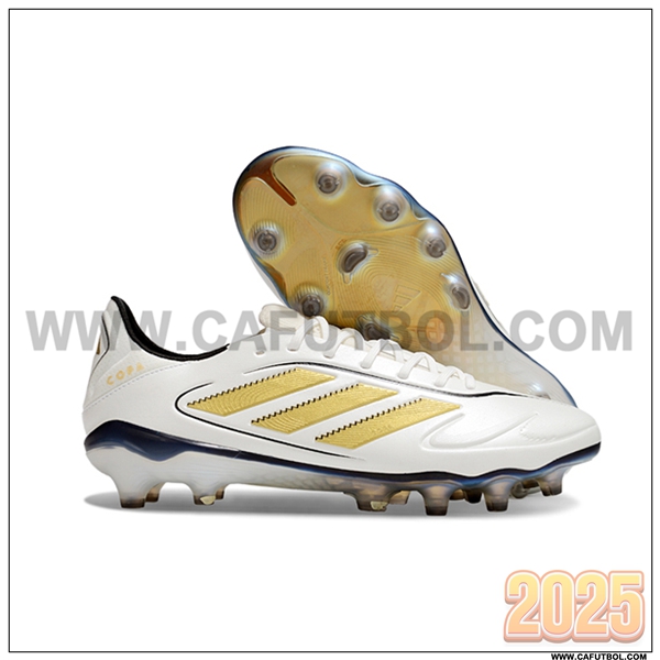 Copa Botas De Fútbol PURE III ELITE FG Blanco/Amarillo/Negro