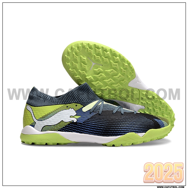 PUMA Botas De Fútbol FUTURE 7 ULTIMATE TF Negro/Verde