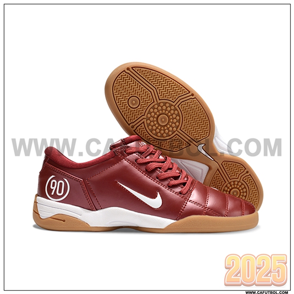 Nike Botas De Fútbol T90 IC Rojo