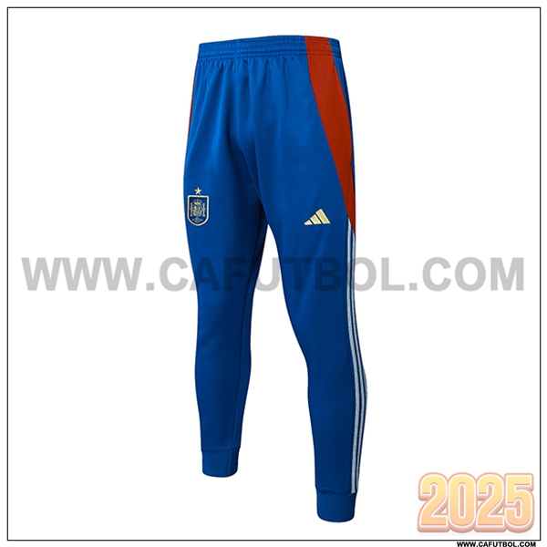 Pantalones Entrenamiento España Azul/Rojo 2025 2026