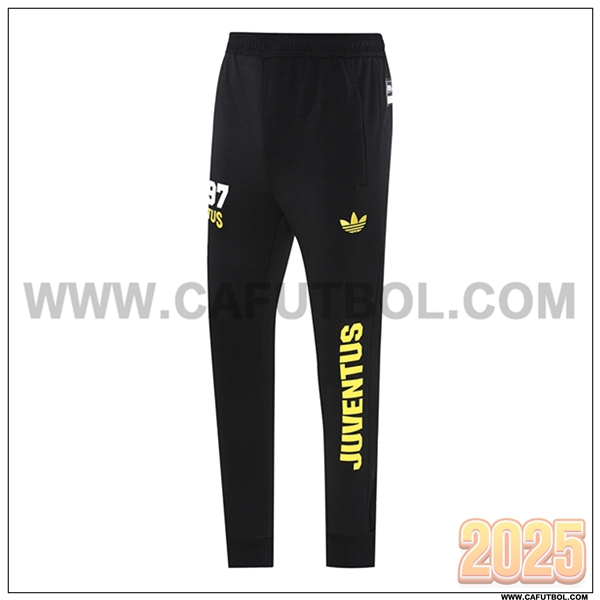Pantalones Entrenamiento Juventus Negro 2025 2026