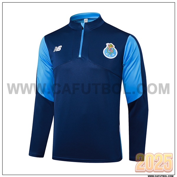 Sudadera Entrenamiento FC Porto azul real 2025 2026