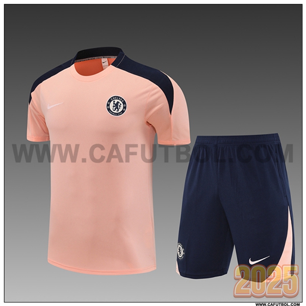 Camiseta Entrenamiento FC Chelsea Ninos Rosa 2025 2026