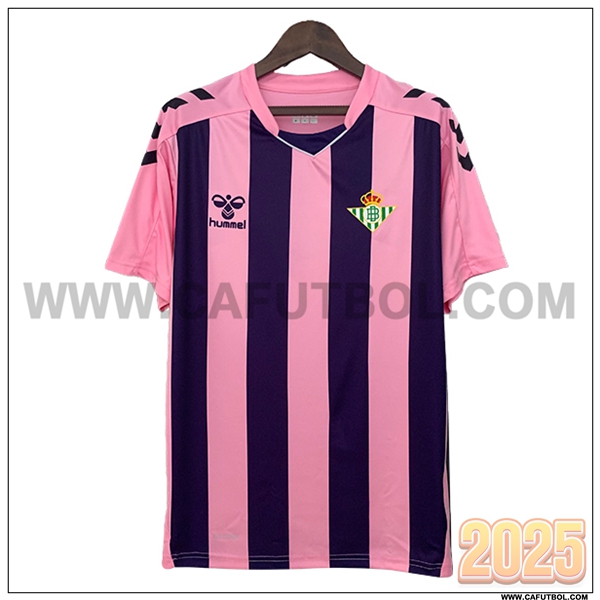 Camiseta Futbol Real Betis Rosa/Negro Edicion Especial 2025 2026