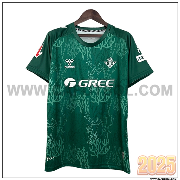 Camiseta Futbol Real Betis Verde Edicion Especial 2025 2026