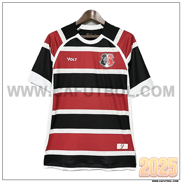 Nuevo Camiseta de Santa Cruz Primera Rojo/Negro/Blanco 2025 2026
