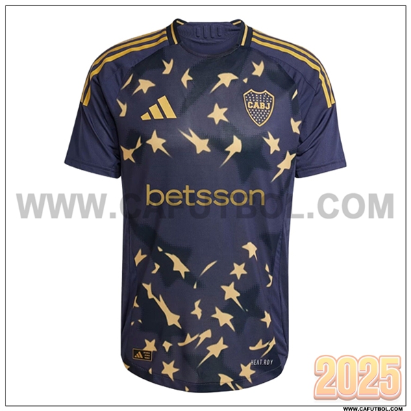 Nuevo Camiseta de Boca Juniors Tercero Azul Marino 2025 2026