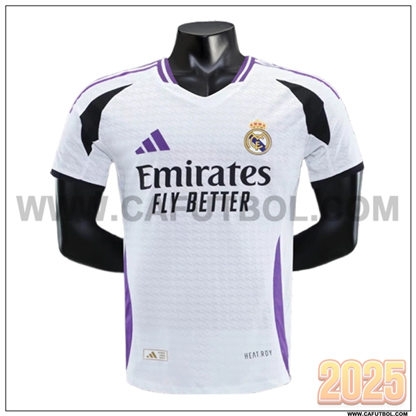 Camiseta Futbol Real Madrid Purpura/Blanco Edicion Especial 2025 2026