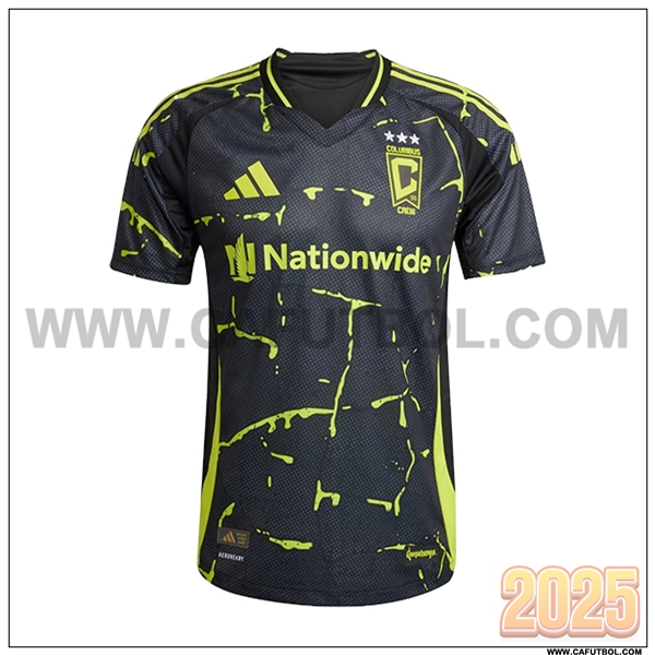 Nuevo Camiseta de Columbus Crew Segunda Negro/Verde 2025 2026