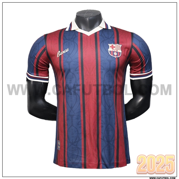 Camiseta Futbol FC Barcelona Azul/Rojo Edicion Especial 2025 2026