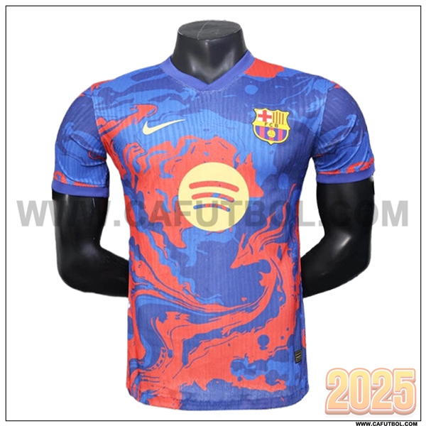 Camiseta Futbol FC Barcelona Rojo/Azul Edicion Especial 2025 2026