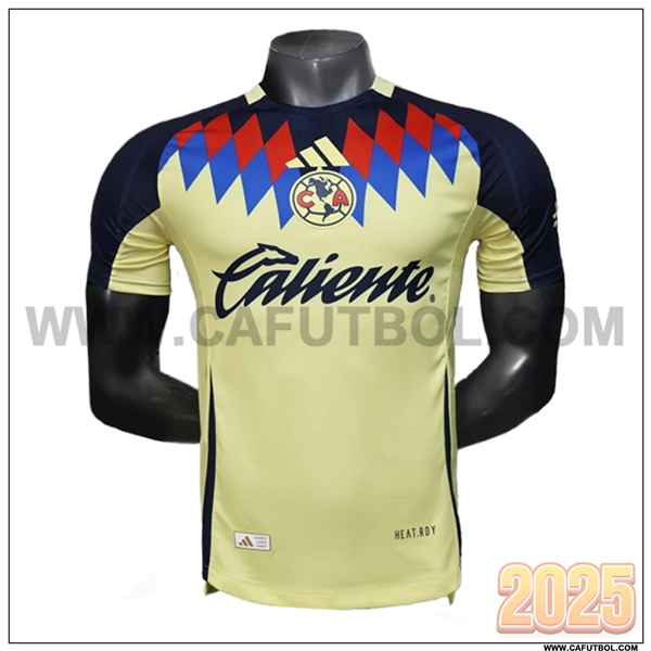 Camiseta Futbol Club America AMARILLO/Negro Edicion Especial 2025 2026