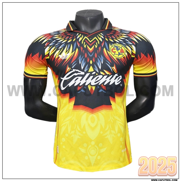 Camiseta Futbol Club America AMARILLO Edicion Especial 2025 2026