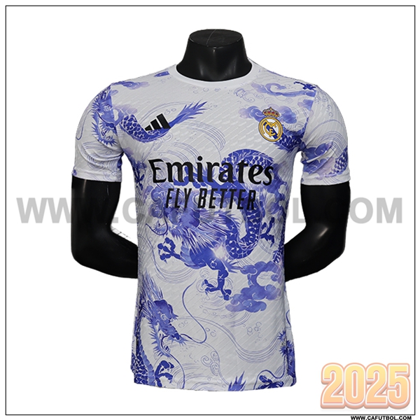 Camiseta Futbol Real Madrid Purpura/Blanco Edicion Especial 2025 2026