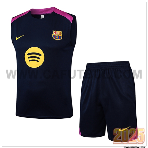 Camiseta Entrenamiento sin mangas FC Barcelona azul real 2025 2026