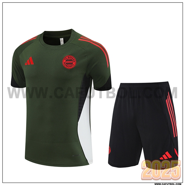 Camiseta Entrenamiento Bayern Munich Verde 2025 2026