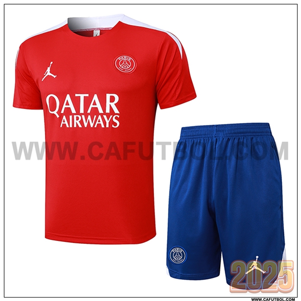 Camiseta Entrenamiento PSG Rojo 2025 2026