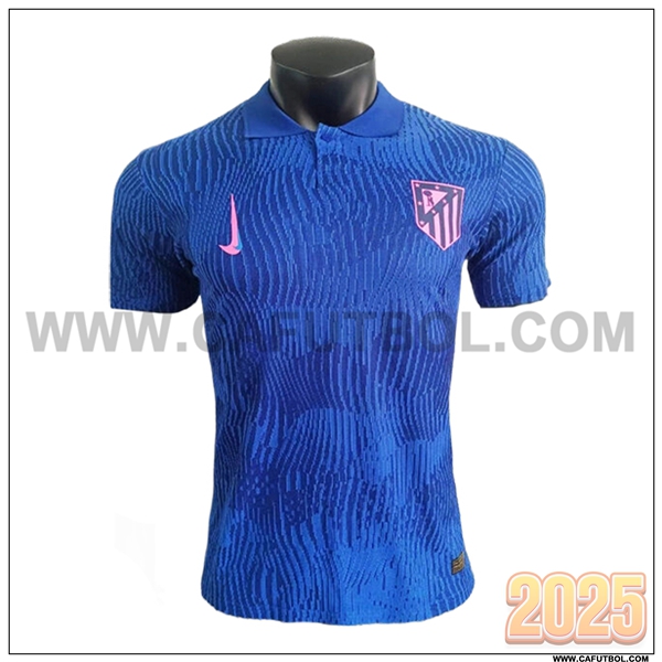 Camiseta Polo Atletico Madrid Azul 2025 2026