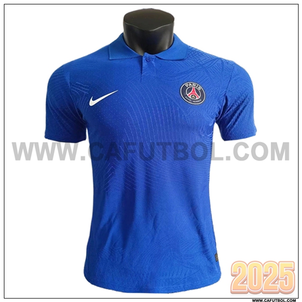 Camiseta Polo PSG Azul 2025 2026