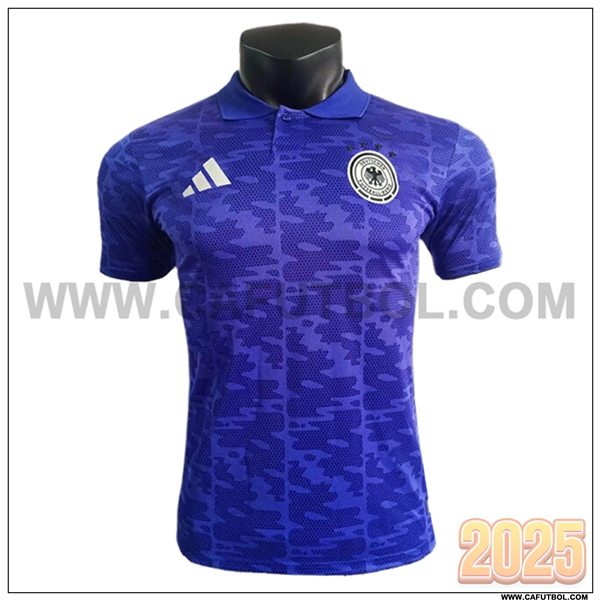 Camiseta Polo Alemania Violeta 2025 2026