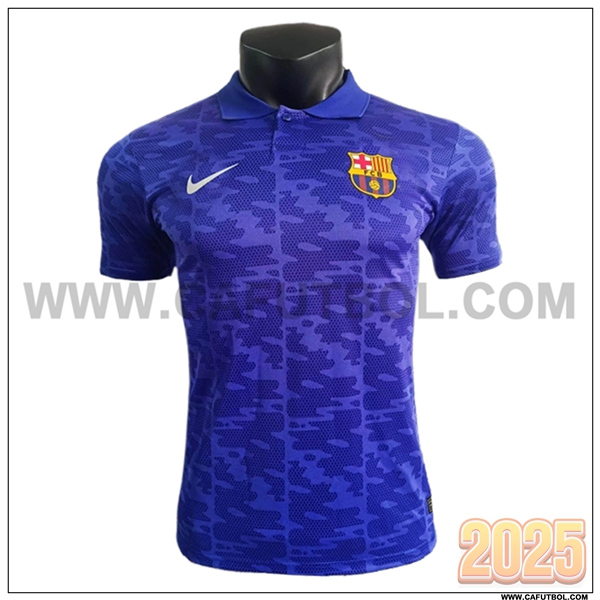 Camiseta Polo FC Barcelona Violeta 2025 2026