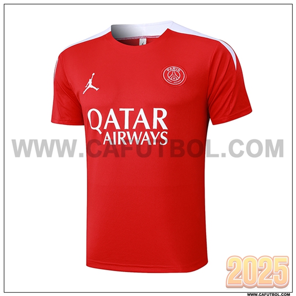 Camiseta Entrenamiento PSG Rojo 2025 2026