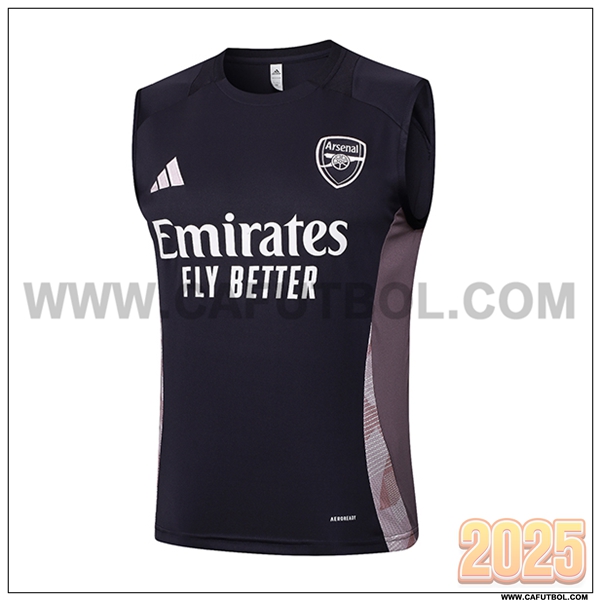 Chalecos De Futbol Arsenal Gris Oscuro 2025 2026