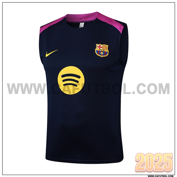 Chalecos De Futbol FC Barcelona azul real 2025 2026