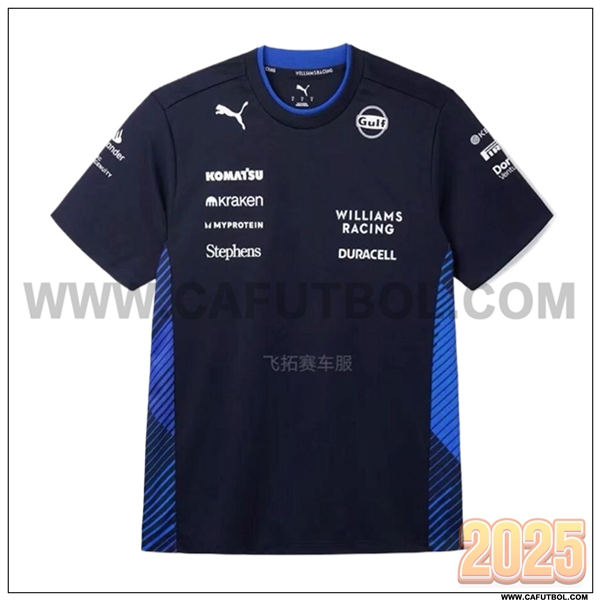 T-Shirt RedBull Racing F1 Team Negro/Azul 2025