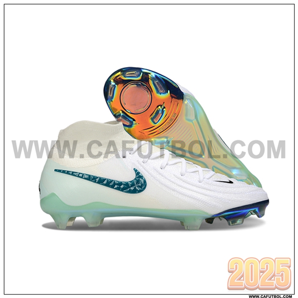 Nike Botas De Fútbol Phantom Luna Elite NU FG Blanco/Verde