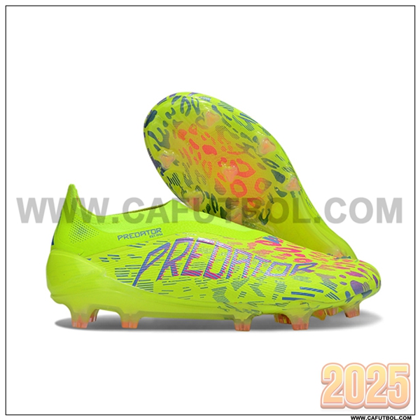 Adidas Botas De Fútbol 25 Predator Elite LL FG Verde