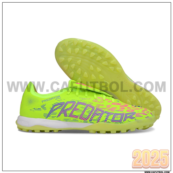 Adidas Botas De Fútbol PREDATOR LEAGUE FT TURF Verde