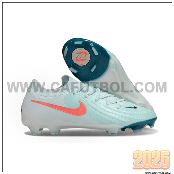 Nike Botas De Fútbol Phantom Luna Elite NU FG Verde/Blanco/Naranja