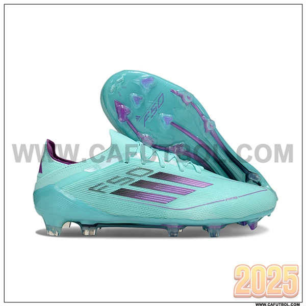 Adidas Botas De Fútbol F50 Elite FG Azul/Violeta -02
