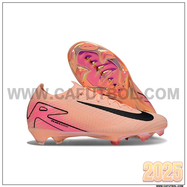 Nike Botas De Fútbol AIR Zoom Mercurial Vapor 16 Elite XXV FG Rosa/Negro