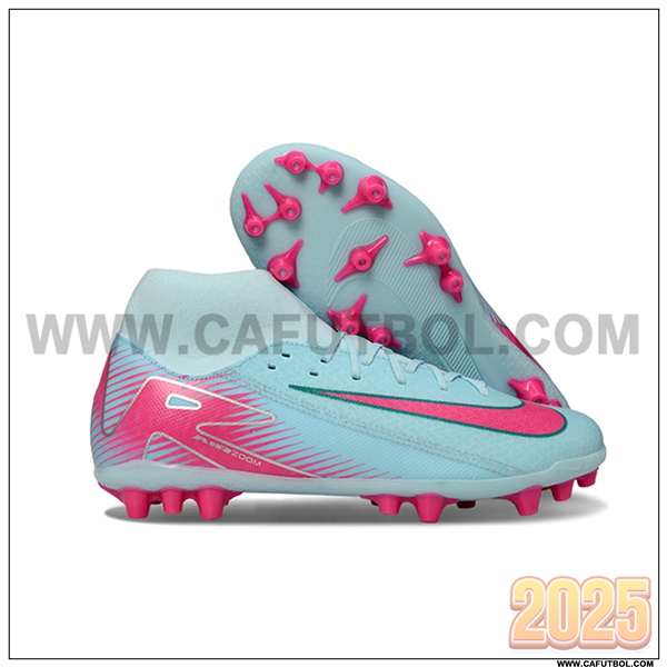 Nike Botas De Fútbol Mercurial Superfly 10 Academy Azul/Rosa