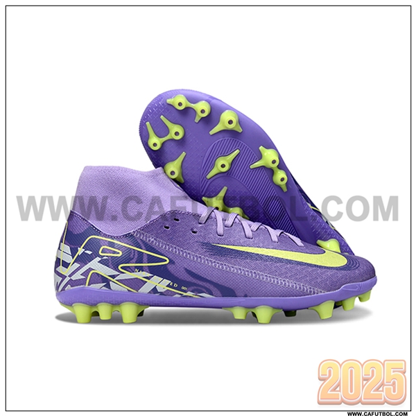 Nike Botas De Fútbol Mercurial Superfly 10 Academy Violeta/Verde