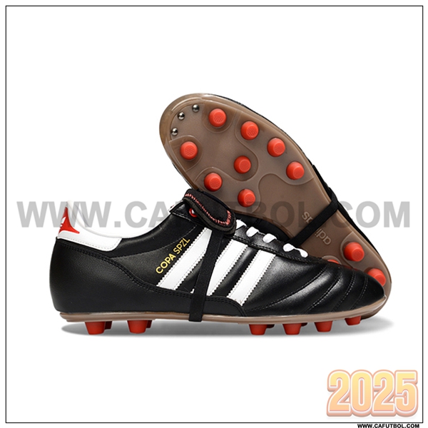 Copa Botas De Fútbol kaiser 5 FG Negro/Blanco -02