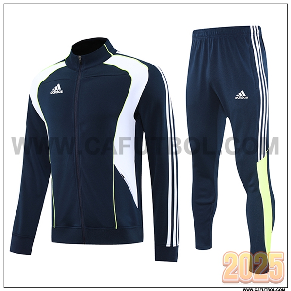 Chandal Chaquetas Futbol Adidas Azul Oscuro 2025 2026