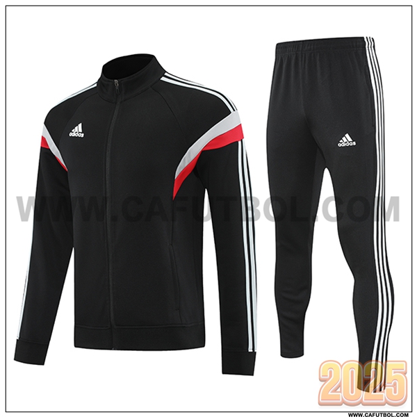 Chandal Chaquetas Futbol Adidas Negro 2025 2026