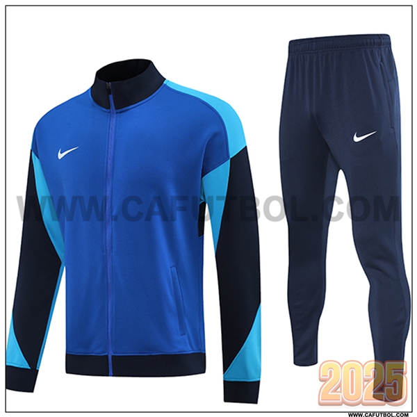 Chandal Chaquetas Futbol Nike Azul 2025 2026