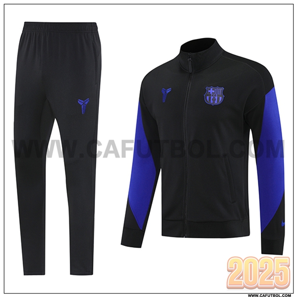Chandal Chaquetas Futbol FC Barcelona Negro/Violeta 2025 2026 -02