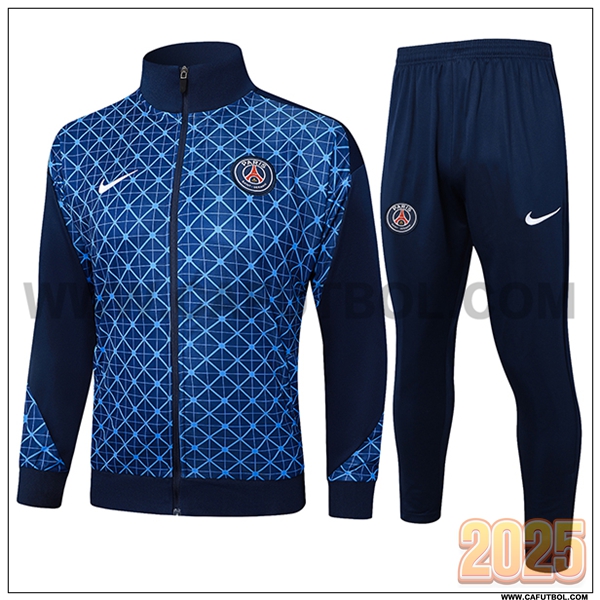Chandal Chaquetas Futbol PSG azul real 2025 2026