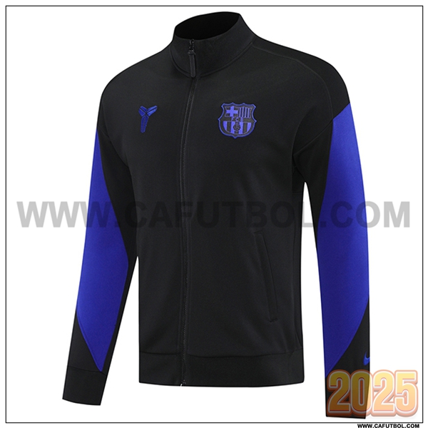 Chaquetas Futbol FC Barcelona Negro/Violeta 2025 2026
