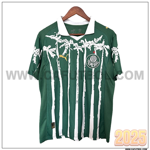 Camiseta Futbol Palmeiras Verde/Blanco Edicion Especial 2025 2026