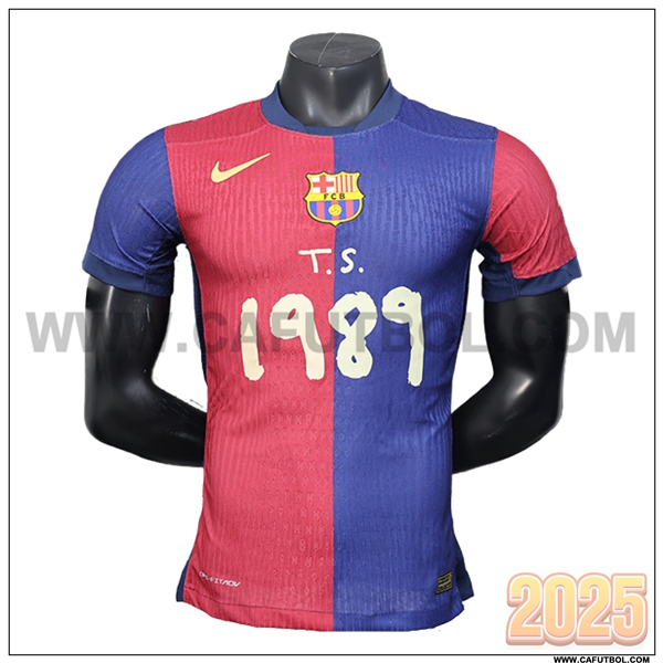 Camiseta Futbol FC Barcelona Rojo/Azul Edicion Especial 2025 2026
