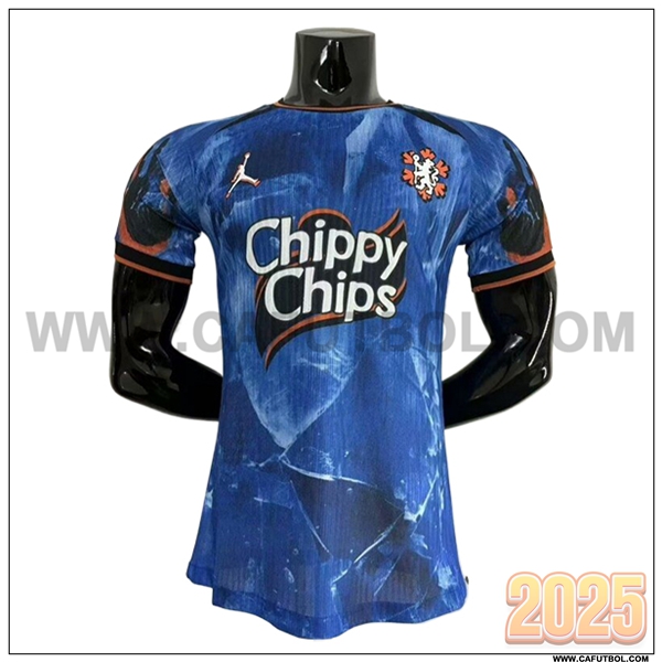 Camiseta Futbol FC Chelsea Azul Edicion Especial 2025 2026